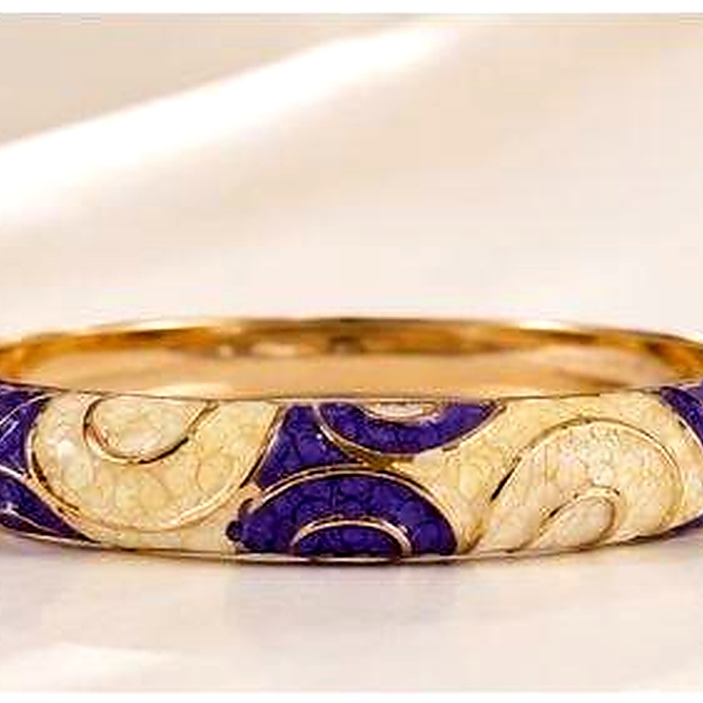 Bracelet Zellige — Prune